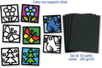 Stained Glass Paper - Assorted 10 Colors - 6 - Vitrail Paper, Tracing Paper - 10doigts.com - Vitrail Paper, Tracing Paper – 10doigts.fr