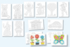 Cartes à décorer avec des flocons de maïs - Magic maize – 10doigts.fr