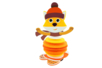 6 zorros otoño en fieltro - Kits creativos Otoño – 10doigts.fr