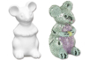 Styrofoam Mouse 14 x 7 cm - 3 - Styrofoam Animals - 10doigts.com - Styrofoam Animals – 10doigts.fr