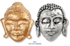 Gabarit pour créer des masques ou des loups - Molds for plaster, soap, concrete ... – 10doigts.fr
