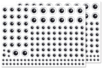 Black Eye Stickers - 296 Eyes - 1 - Eye and Face Stickers - 10doigts.com - Eye and Face Stickers – 10doigts.fr
