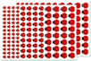 Ladybug Stickers - 256 pcs - 1 - Animal Stickers - 10doigts.com - Animal Stickers – 10doigts.fr
