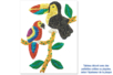 Cartón pluma o placa de poliestireno: creaciones con purpurina cuvettes redondas a agujero - Placas de poliestireno – 10doigts.fr