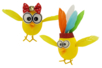 Chick Beaks and Feet to Plant - 8 pcs - 13 - Googly Eyes - 10doigts.com - Googly Eyes – 10doigts.fr