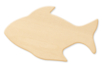 Natural Wooden Fish - 10 Pieces - 0 - Wooden Shapes - 10doigts.com - Wooden Shapes – 10doigts.fr