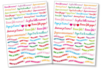 Message Stickers - 114 pcs - 5 - Celebration Messages - 10doigts.com - Stickers Father's Day – 10doigts.fr