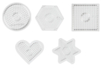 Set de 5 placas geométricas surtidas para cuentas de planchar - Abalorios para planchar 5 mm – 10doigts.fr
