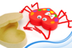 Crab with a Paper Mache Box - 3 - Summer Crafts - 10doigts.com - Summer Crafts – 10doigts.fr