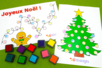 Coloración de Navidad para completar con los dedos - Tampón – 10doigts.fr
