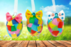 Actividad infantil Pascua papel de seda - Actividades manuales DIY Pascua – 10doigts.fr
