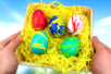 Huevos de Pascua Marbling (FÁCIL) - Huevos de Pascua creativo – 10doigts.fr