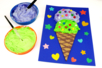 Actividad Pintura Espuma de afeitar verano - Actividades manuales Verano – 10doigts.fr
