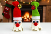 Papá Noel con un vaso y fieltro - Decoraciones de mesa – 10doigts.fr