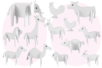 3D Foam Animals - 13 Pieces - 1 - Paper Models - 10doigts.com - Paper Models – 10doigts.fr