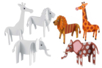 3D Foam Animals - 13 Pieces - 4 - Paper Models - 10doigts.com - Paper Models – 10doigts.fr