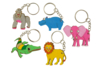 Wooden Keychains "Savannah Animals" - 5 Pieces - 3 - Keychains - 10doigts.com - Keychains – 10doigts.fr