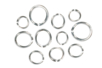 Silver Broken Round Rings - Various Sizes - 1 - Rings, Pins - 10doigts.com - Rings, Pins – 10doigts.fr