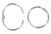 Silver Metal Clip Rings - 10 Pieces - 1 - Keychains - 10doigts.com - Keychains – 10doigts.fr