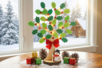 Foam Stickers Holly Leaves - 400 pcs - 2 - Foam Stickers - 10doigts.com - Foam Stickers – 10doigts.fr