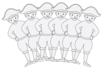 arlequín de papel - Kits creativos Carnaval - Actividades manuales y de bricolaje para Carnaval – 10doigts.fr