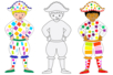 arlequines - Kits creativos Carnaval - Actividades manuales y de bricolaje para Carnaval – 10doigts.fr