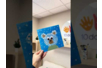 Bubble Wrap Painting: White Bear - 2 - Kids Crafts Winter - 10doigts.com - Kids Crafts Winter – 10doigts.fr