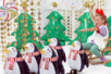 globo árbol de navidad deco - Globos, guirnaldas, serpentinas – 10doigts.fr