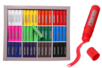 bastones de gouache sólido stick colores - Pintura gouache sólida – 10doigts.fr