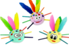 Funny Little Creatures in Modeling Clay - 2 - Funny Characters Craft Activities: Inventing Faces and Stories - 10doigts.com - Funny Characters Craft Activities: Inventing Faces and Stories – 10doigts.fr