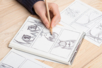 bloc de papel para dibujo manga - Papel de dibujo – 10doigts.fr