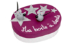 Caja de dientes ovalada - Deco de madera pintada – 10doigts.fr