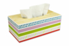 Boîte à mouchoirs masking tape - Cajas de madera – 10doigts.fr