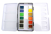 Travel Watercolor Set - 12 Half Pans - 8 - Watercolor Paint - 10doigts.com - Watercolor Paint – 10doigts.fr
