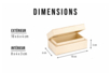boite bois mini - Cajas de madera – 10doigts.fr