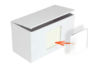 White Cardboard Photo Frame Box - 8 - Cardboard Boxes and Baskets - 10doigts.com - Cardboard Boxes and Baskets – 10doigts.fr