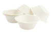 White Bowls in Plant Fiber - 8 Pieces - 1 - Disposable and Reusable Tableware - 10doigts.com - Disposable and Reusable Tableware – 10doigts.fr