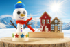 muñeco de nieve DIY niños frosty - Actividades manuales bricolajes de Navidad – 10doigts.fr