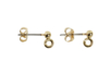 Gold Ear Studs - 10 Pieces - 4 - Earrings - 10doigts.com - Earrings – 10doigts.fr