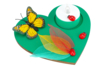 Heart Candle Holders + Candles - 6 Pieces - 3 - Wood Candle Holders - 10doigts.com - Wood Candle Holders – 10doigts.fr