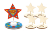 candelabro estrella plana papá - Candelabros y portavelas – 10doigts.fr