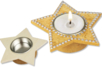 Candelabro estrella - Candelabros de madera – 10doigts.fr