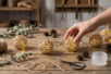 Rattan Balls - 10 Pieces - 2 - Wickerwork - 10doigts.com - Wickerwork – 10doigts.fr