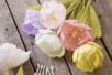 ramo de flores crêpon pastel - Flores de papel crepé para manualidades: crea ramos duraderos – 10doigts.fr
