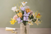 Crepe Paper Flowers Kit - Pastel Bouquet - 3 - Crepe paper flowers - 10doigts.com - Crepe paper flowers – 10doigts.fr