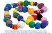 Pulsera de pompones - Actividades manuales para la creación de tus joyas – 10doigts.fr