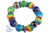 Bayadère Bead Bracelet - 1 - Handicrafts for Creating Your Jewelry - 10doigts.com - Handicrafts for Creating Your Jewelry – 10doigts.fr