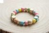 pulsera de perlas crudas - Abalorios Madera – 10doigts.fr