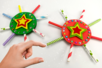 Felt Stickers, Assorted Shapes - 150 pcs - 3 - Felt Stickers - 10doigts.com - Felt Stickers – 10doigts.fr