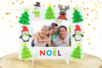 Bricolaje Tarjeta Personaje Navidad - Actividades manuales bricolajes de Navidad – 10doigts.fr